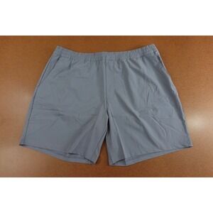 Fresh Clean Threads Mens Size 2XL Wedgewood Blue Stretch Performance Shorts New